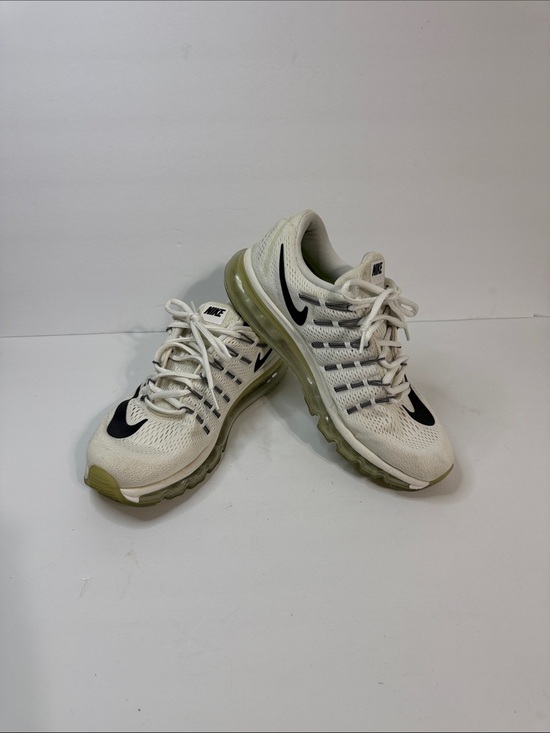 Nike Shoes - Nike Women's White Black Olive Air Max Style Running Sneakers
